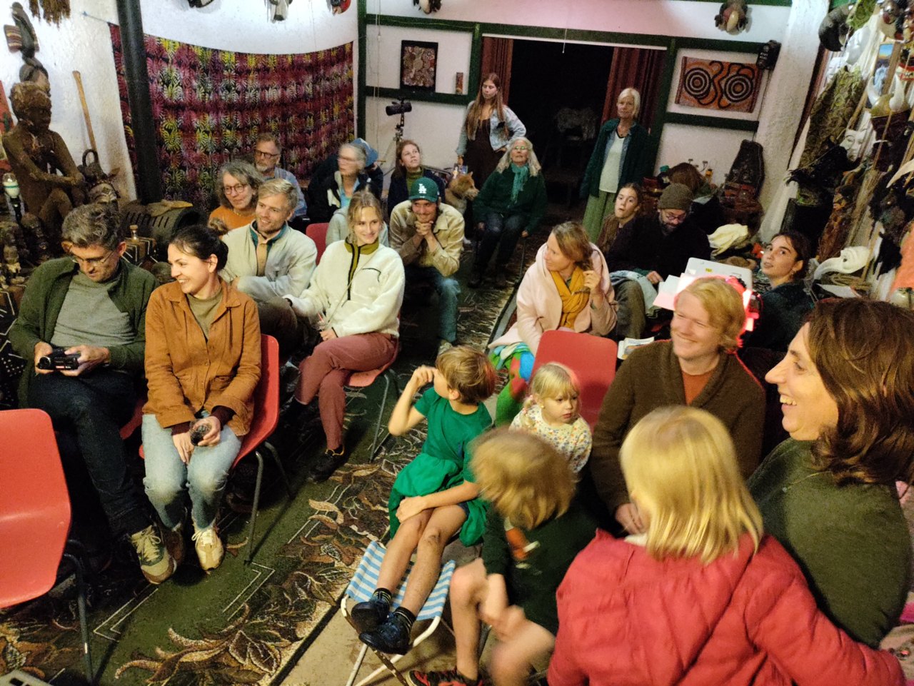 Audience at a Dreamtime Theatre performance